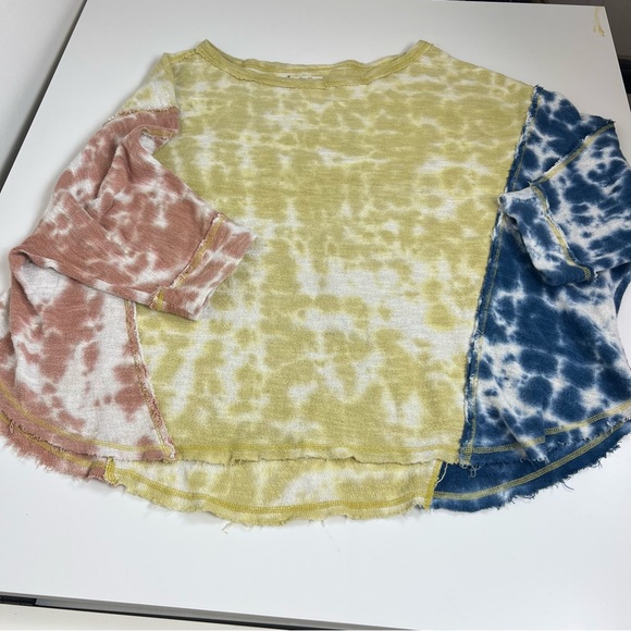 Free People "We The Free" Chasing The Sun Tie-Dye Sweatshirt size small - Picture 4 of 9